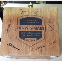 Gepersonaliseerde gravure