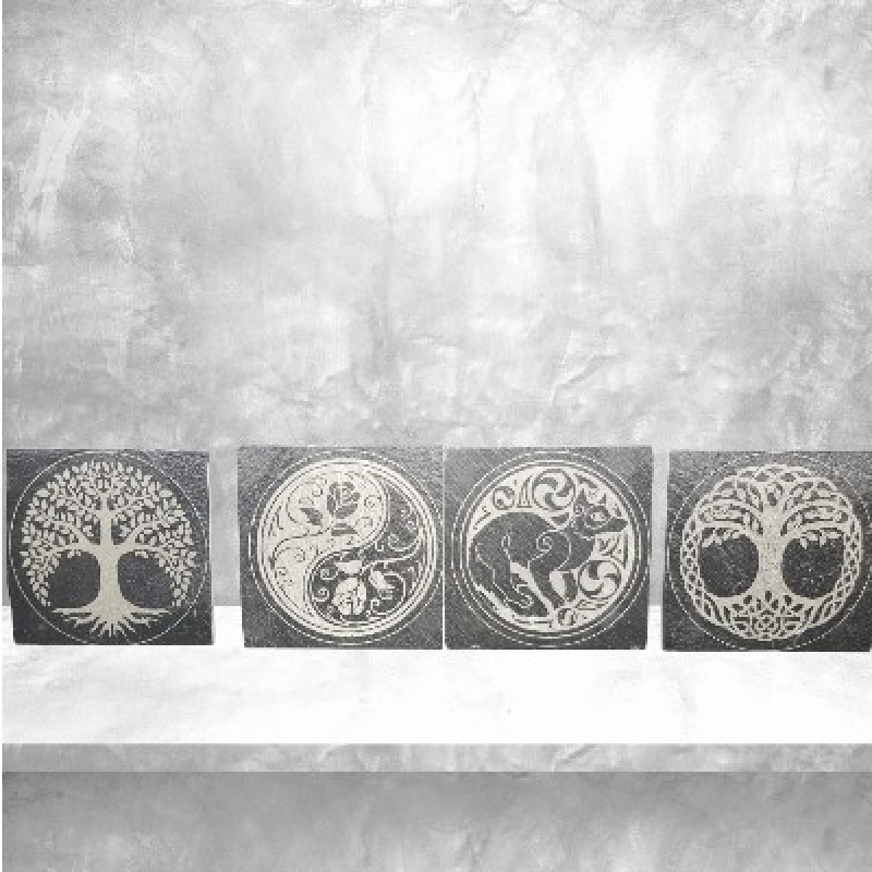 Leisteen onderleggers