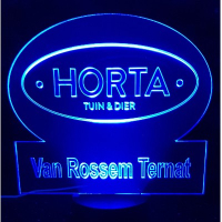 Plexiglas met Ledbox