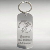 Sleutelhanger Inox