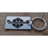 Sleutelhanger RVS