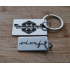 Sleutelhanger RVS